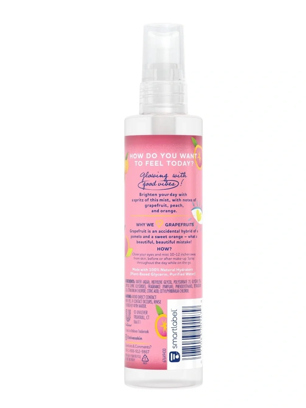 Yaaas Grapefruit Face Mist - Hydrating Facial Mist